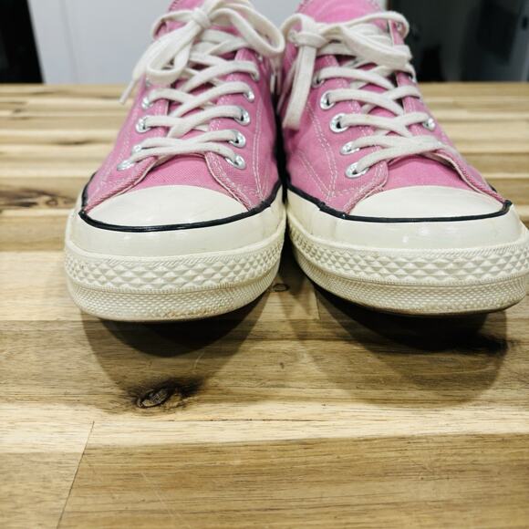Converse Canvas Chuck Taylor All Star 70 Low Top Pink US Mens 11 Shoes Retro - Picture 2 of 12
